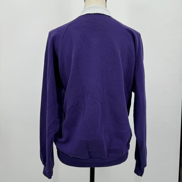 vintage gopher sport collared granny sweater - Picture 4 of 8